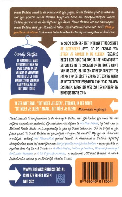 Steek je familie in de kleren Steek je familie in de kleren achterkant