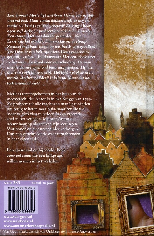Het wonderlijke schilderij van Antonio achterkant