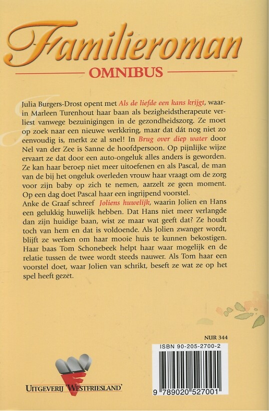 Familieroman omnibus achterkant