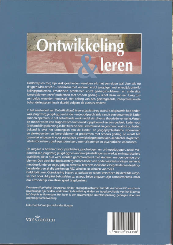 Ontwikkeling & leren Ontwikkeling & leren achterkant
