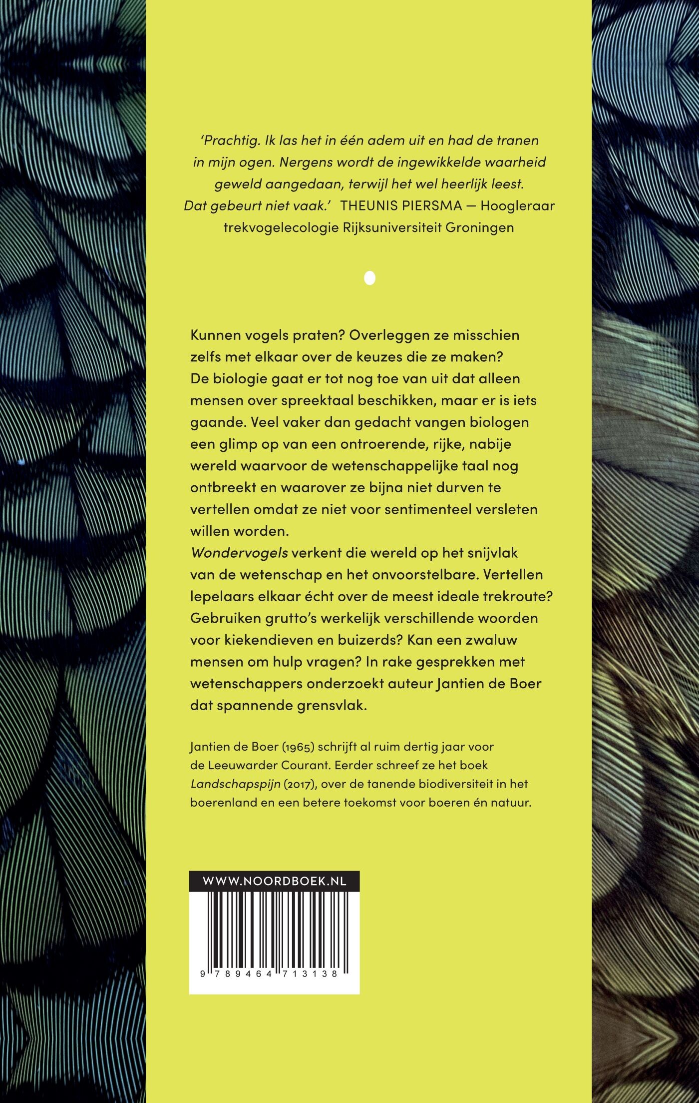 Wondervogels achterkant