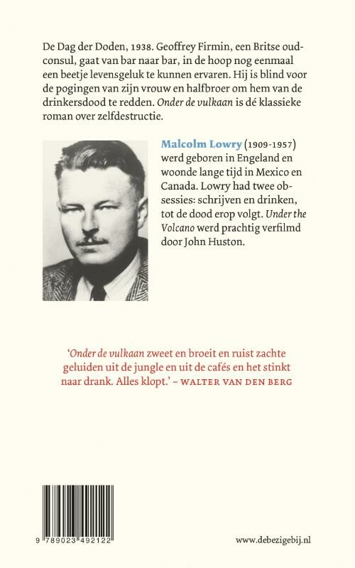 Onder de vulkaan achterkant
