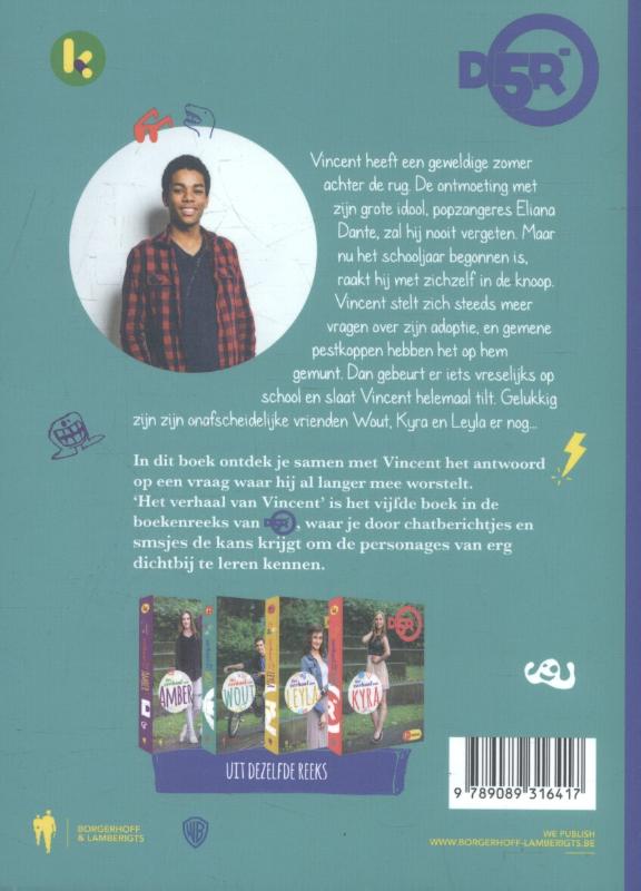 Het verhaal van Vincent / D5R Het verhaal van Vincent / D5R achterkant
