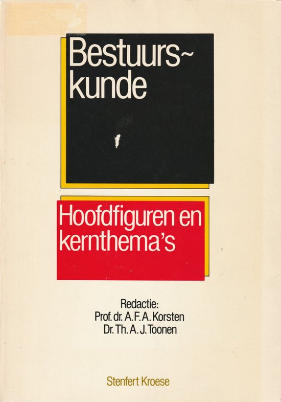 BESTUURSKUNDE