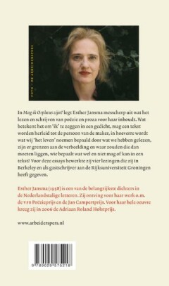 Mag ik Orpheus zijn ? achterkant