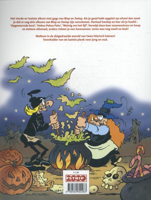 Terug naar school / Biep & Zwiep / 4 achterkant
