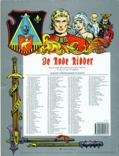 Het boze oog / De Rode Ridder / 201 achterkant
