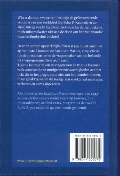 Dat zoeken we op ! achterkant