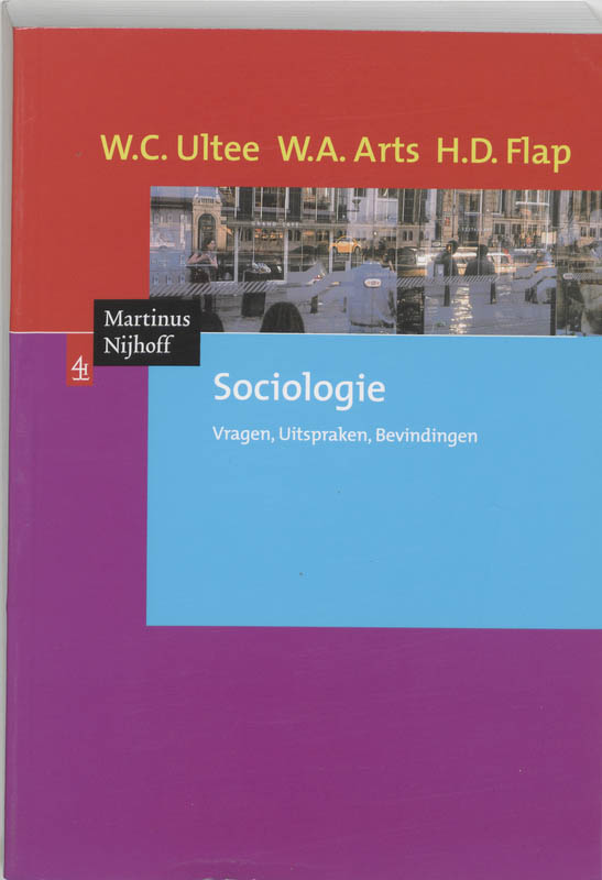 W.C. Ultee Dropship Sociologie / Vast Boek / Noordhoff