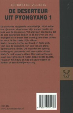 De deserteur uit Pyongyang / 1 / SAS / 168 achterkant