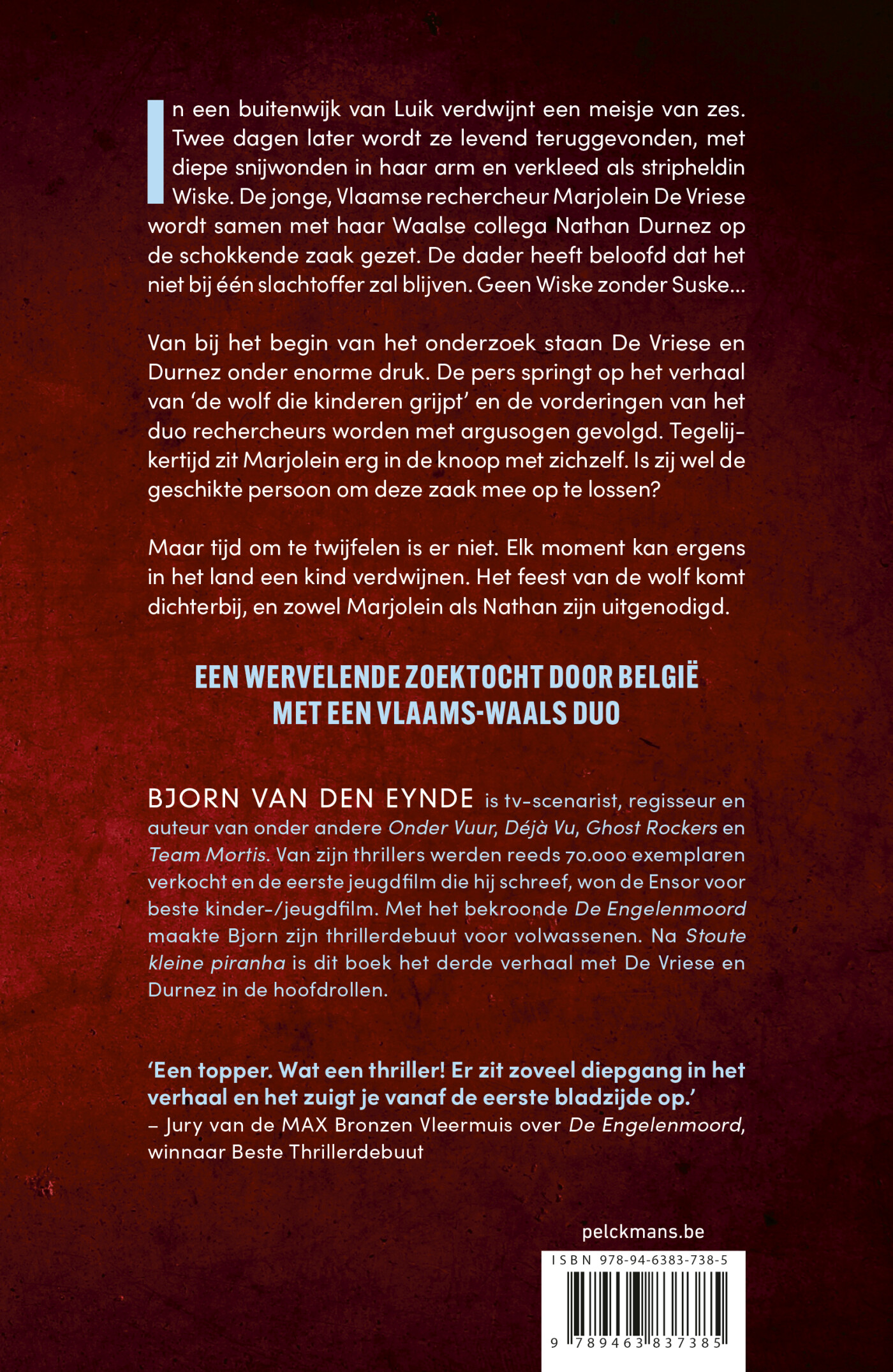 De grote boze wolf / De Vriese & Durnez / 3 achterkant