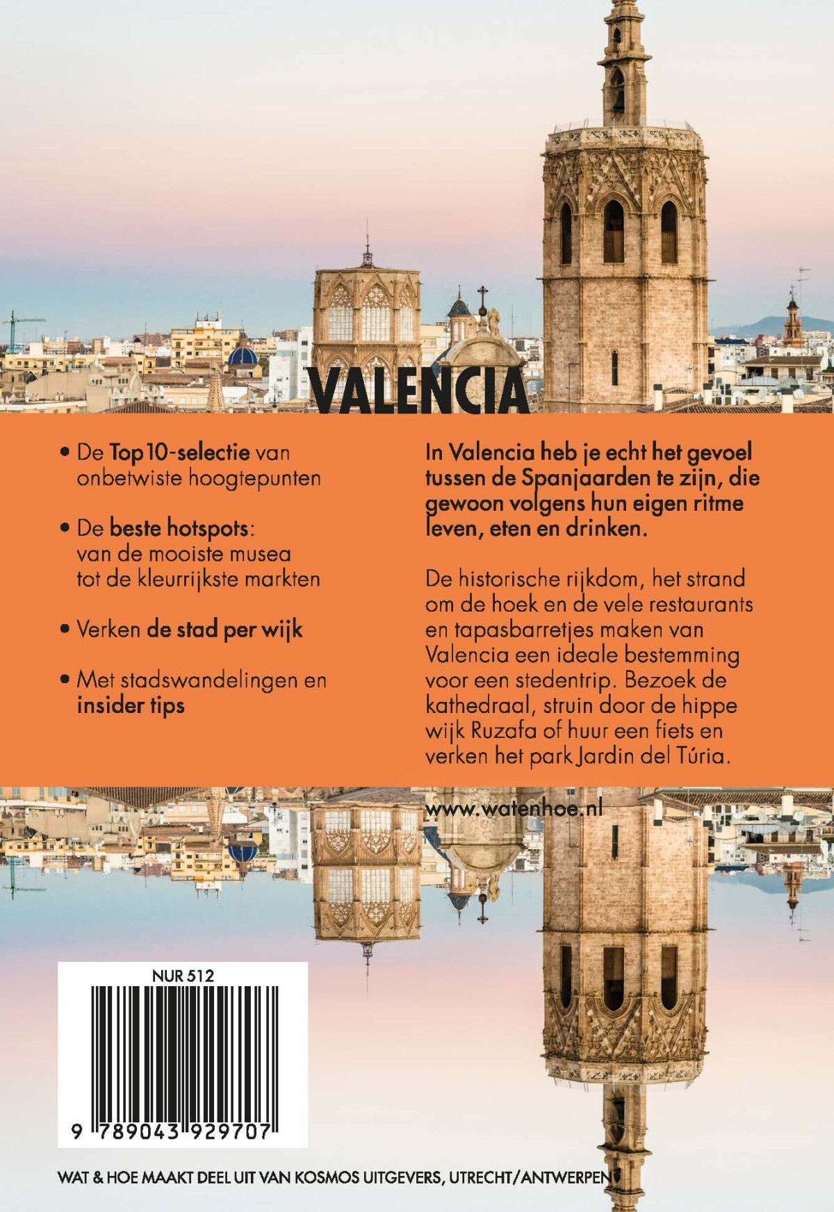 Valencia / Wat & hoe reisgidsen achterkant