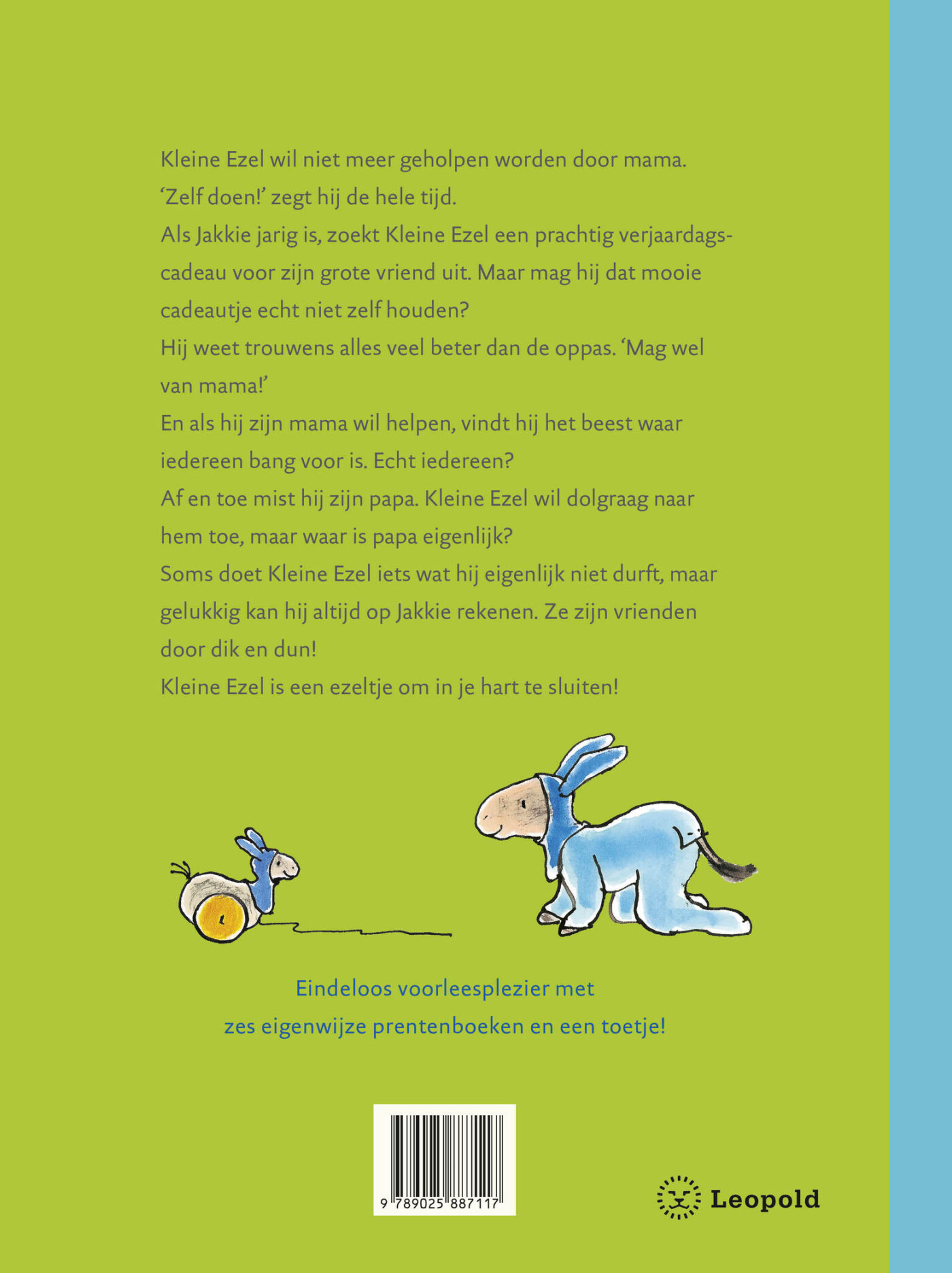 Zelf doen! zegt Kleine Ezel achterkant