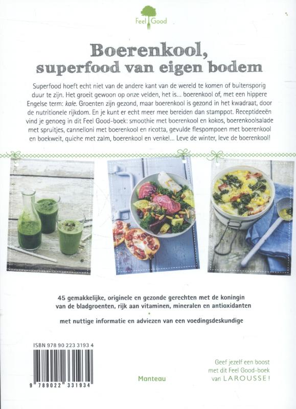Boerenkool, superfood van bij ons / Feel good! / 0 Boerenkool, superfood van bij ons / Feel good! / 0 achterkant