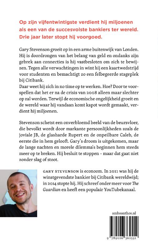 Spelen met geld achterkant