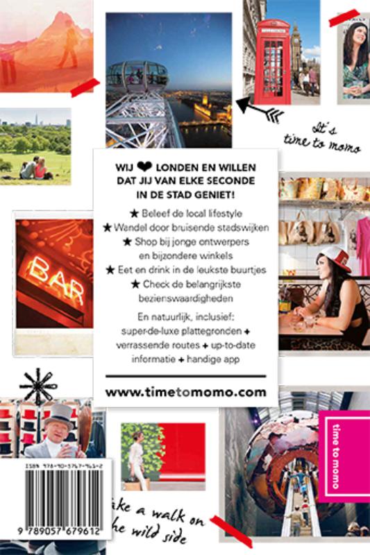 Londen / Time to momo achterkant