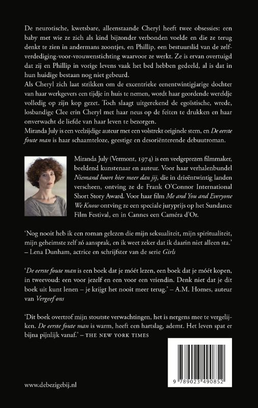 De eerste foute man De eerste foute man achterkant