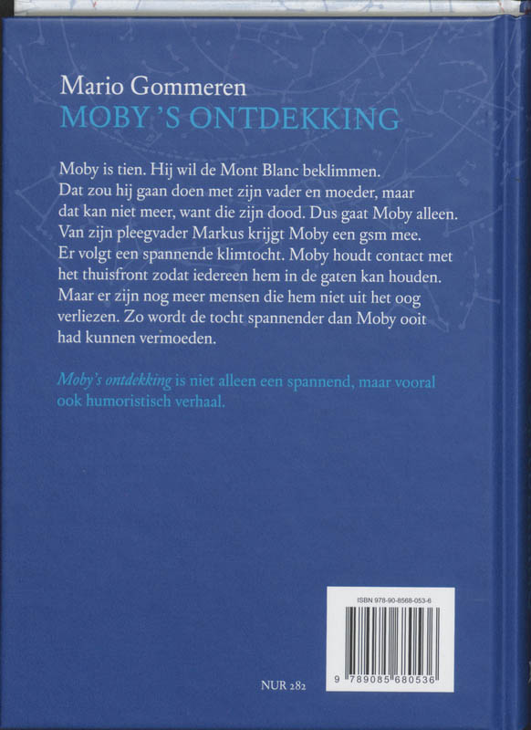 Moby's Ontdekking achterkant