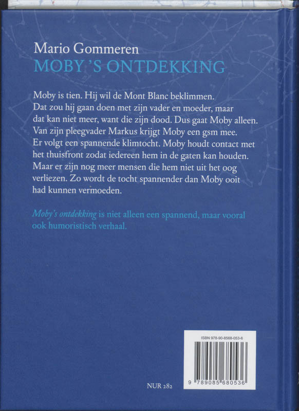 Moby's ontdekking Moby's Ontdekking achterkant