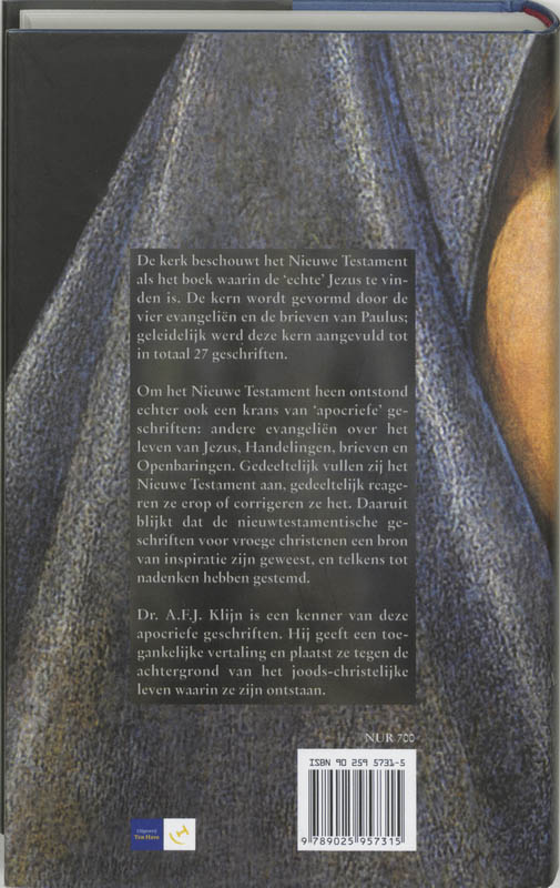 De apocriefen van het Nieuwe Testament achterkant