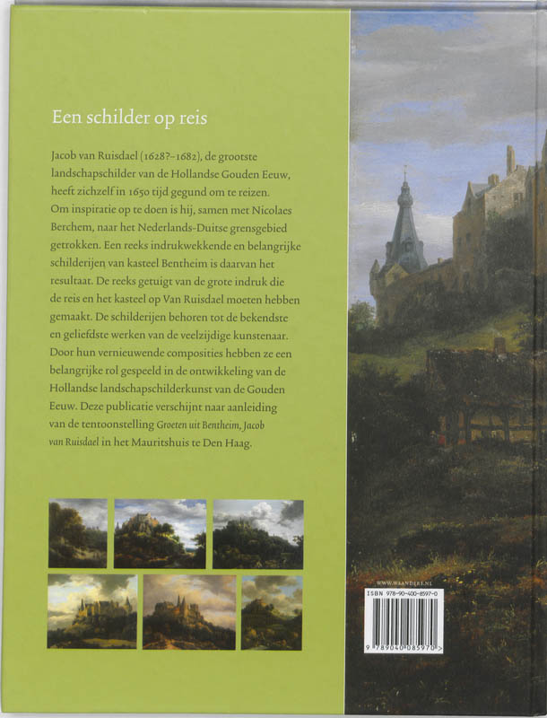 Jacob van Ruisdael schildert Bentheim achterkant