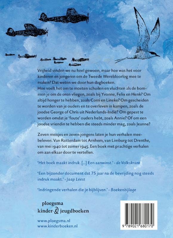 Oorlog in inkt Oorlog in inkt achterkant