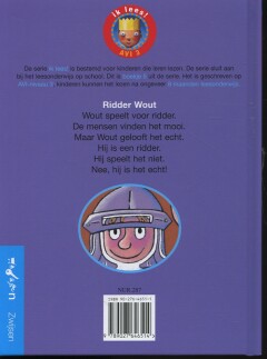Ridder Wout / Ik lees! / AV 3 achterkant