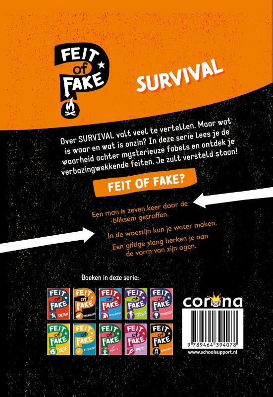 Survival / Feit of fake achterkant