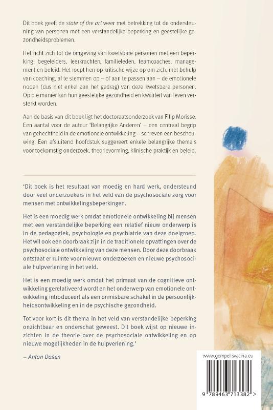 Emotionele ontwikkeling bij personen met een VB en geestelijke gezondheidsproblemen achterkant