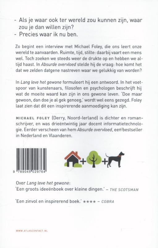 Lang leve het gewone achterkant