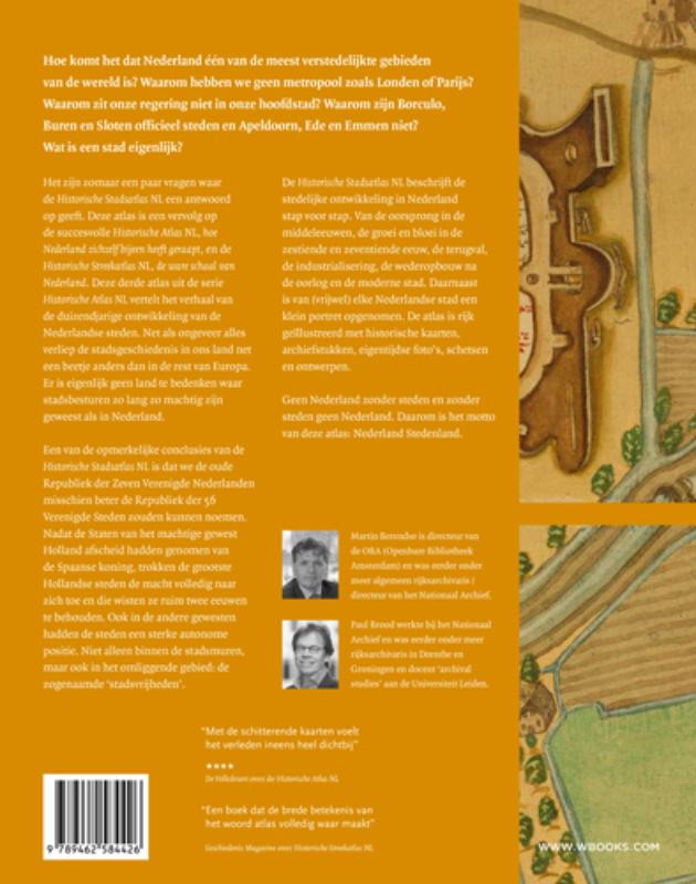 Historische stadsatlas NL / Historische atlas NL / 3 Historische stadsatlas NL / Historische atlas NL / 3 achterkant