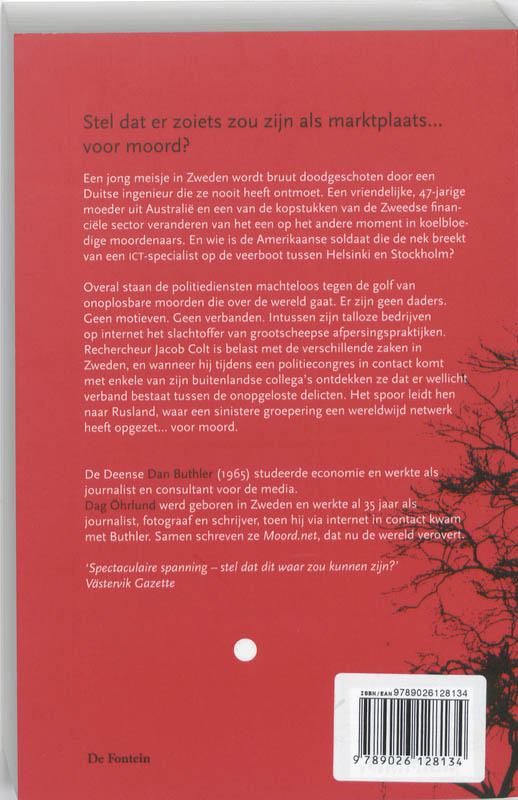 Moord.net Moord.net achterkant