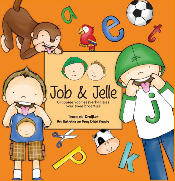 Job & Jelle -   Grappige voorleesverhaaltjes over twee broertjes