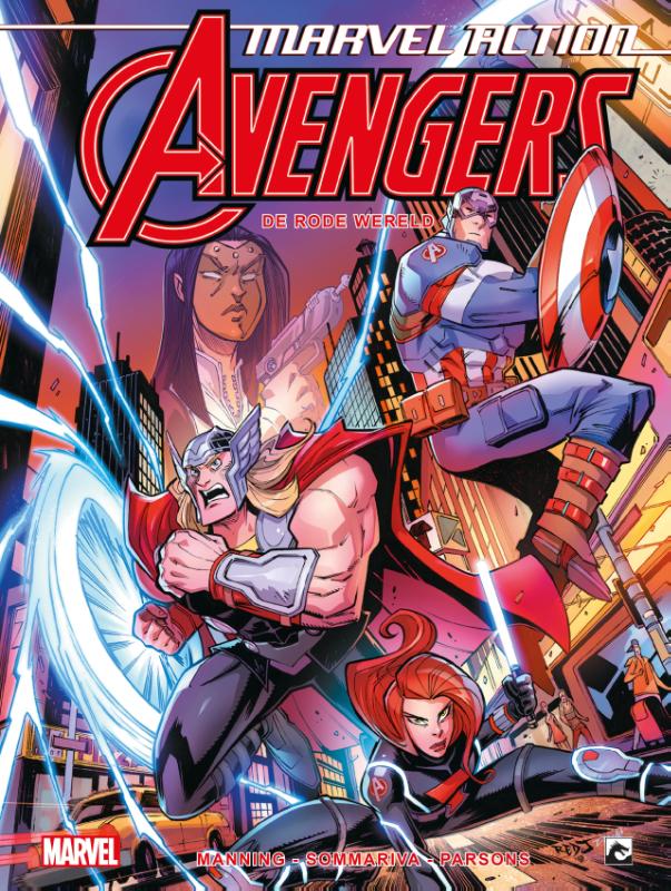 Matthew K. Manning De Rode Wereld / Marvel Action Avengers