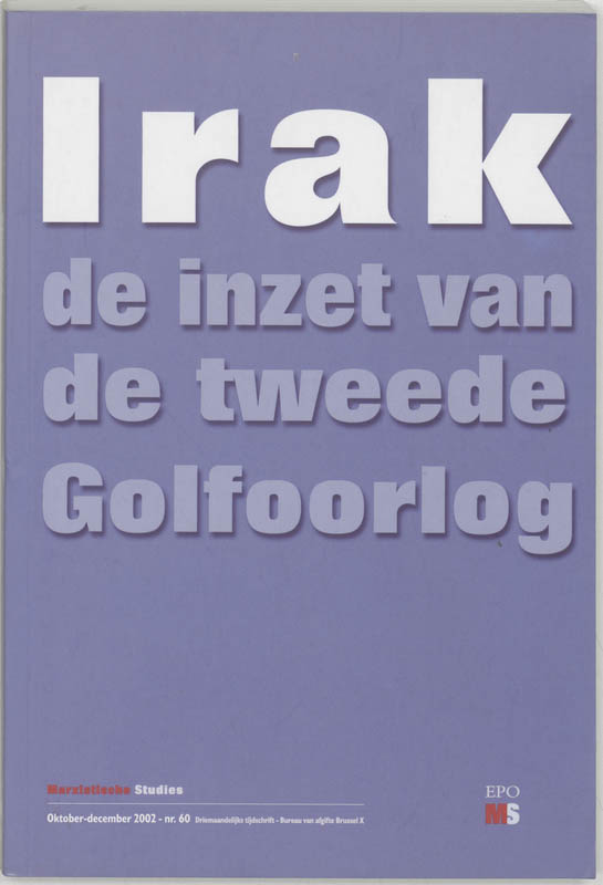 boekenbalie_9789064453021_cover Irak de inzet van de tweede Golfoorlog / Marxistische studies / 60