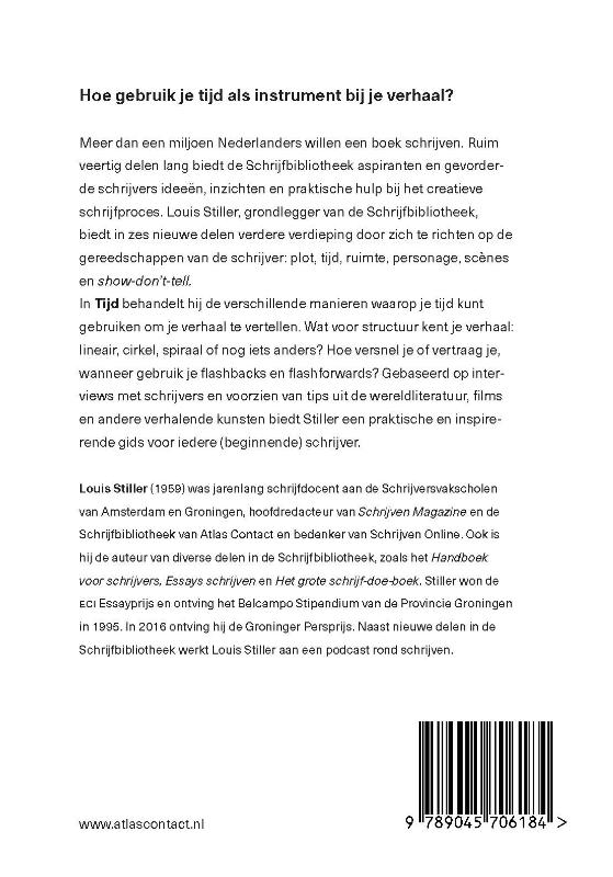 Tijd / De schrijfbibliotheek / 1 achterkant