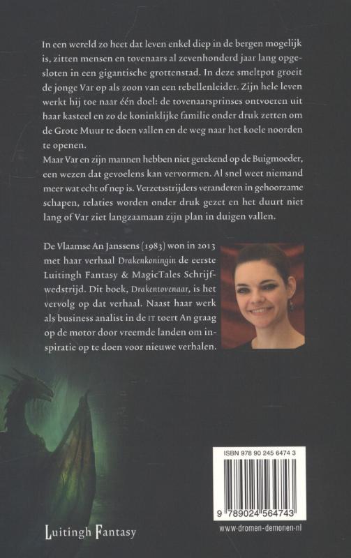 Drakentovenaar / Draken / 2 achterkant