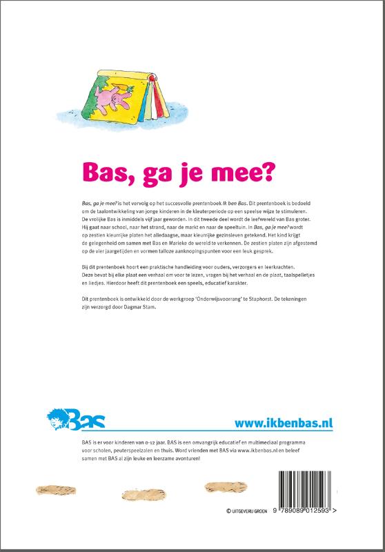 Bas, ga je mee ? / Bas / 2 Bas, ga je mee ? / Bas / 2 achterkant