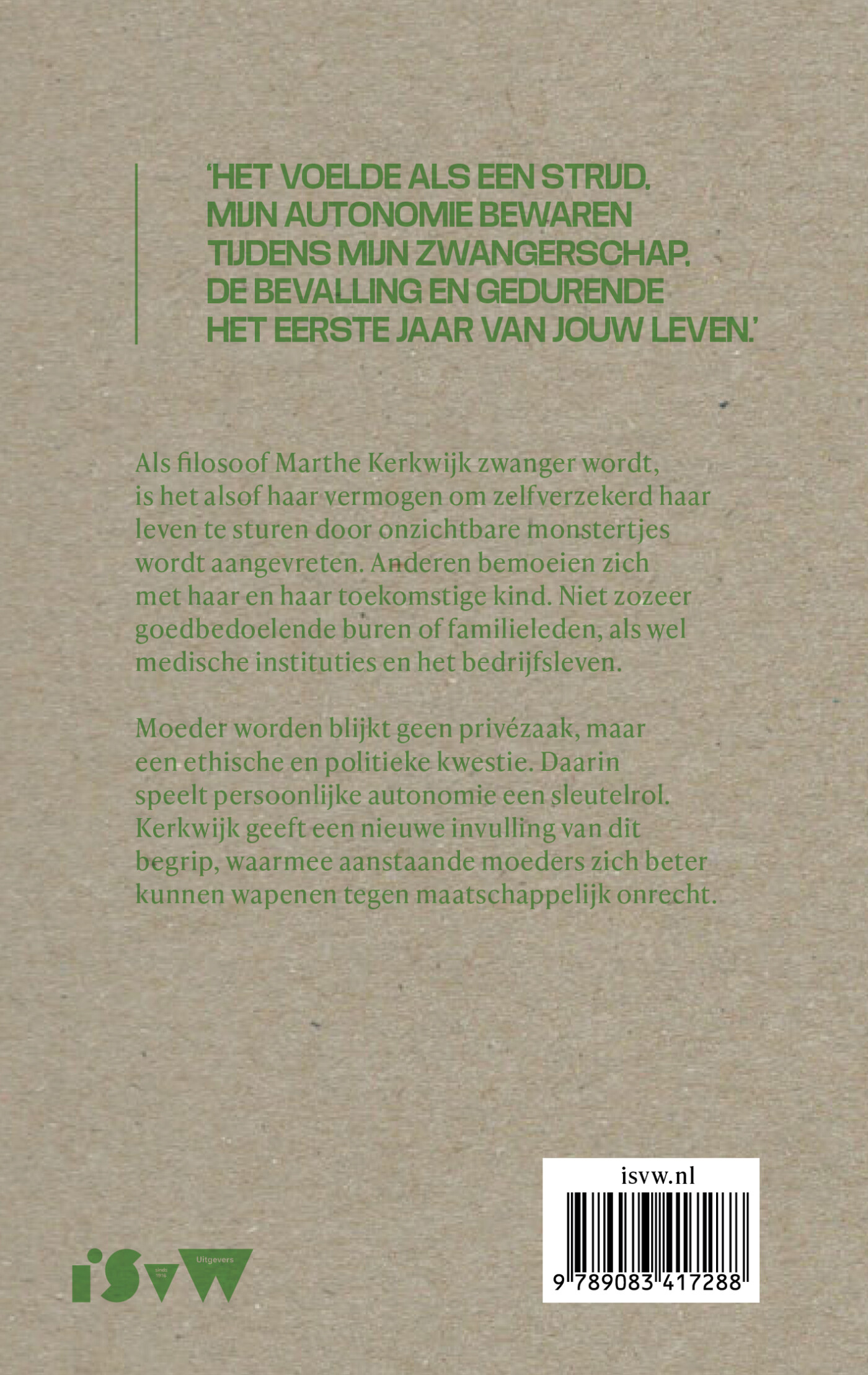 Bevallen van een jackfruit / Doordenkers achterkant