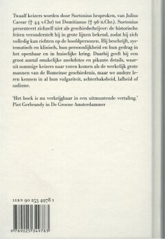 Keizers van Rome / Salamander Klassiek achterkant