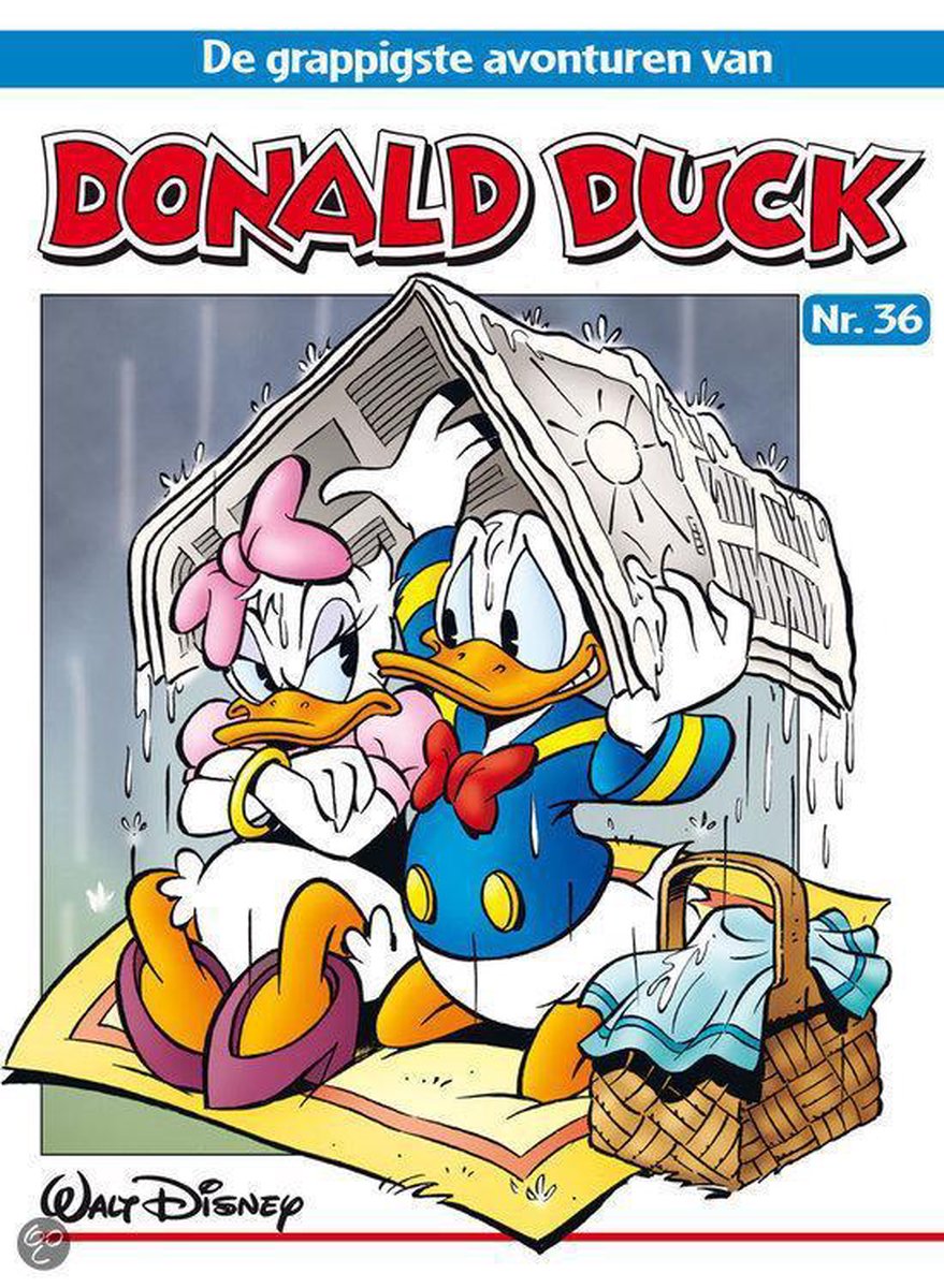boekenbalie_9789085748953_cover De grappigste avonturen van Donald Duck 36