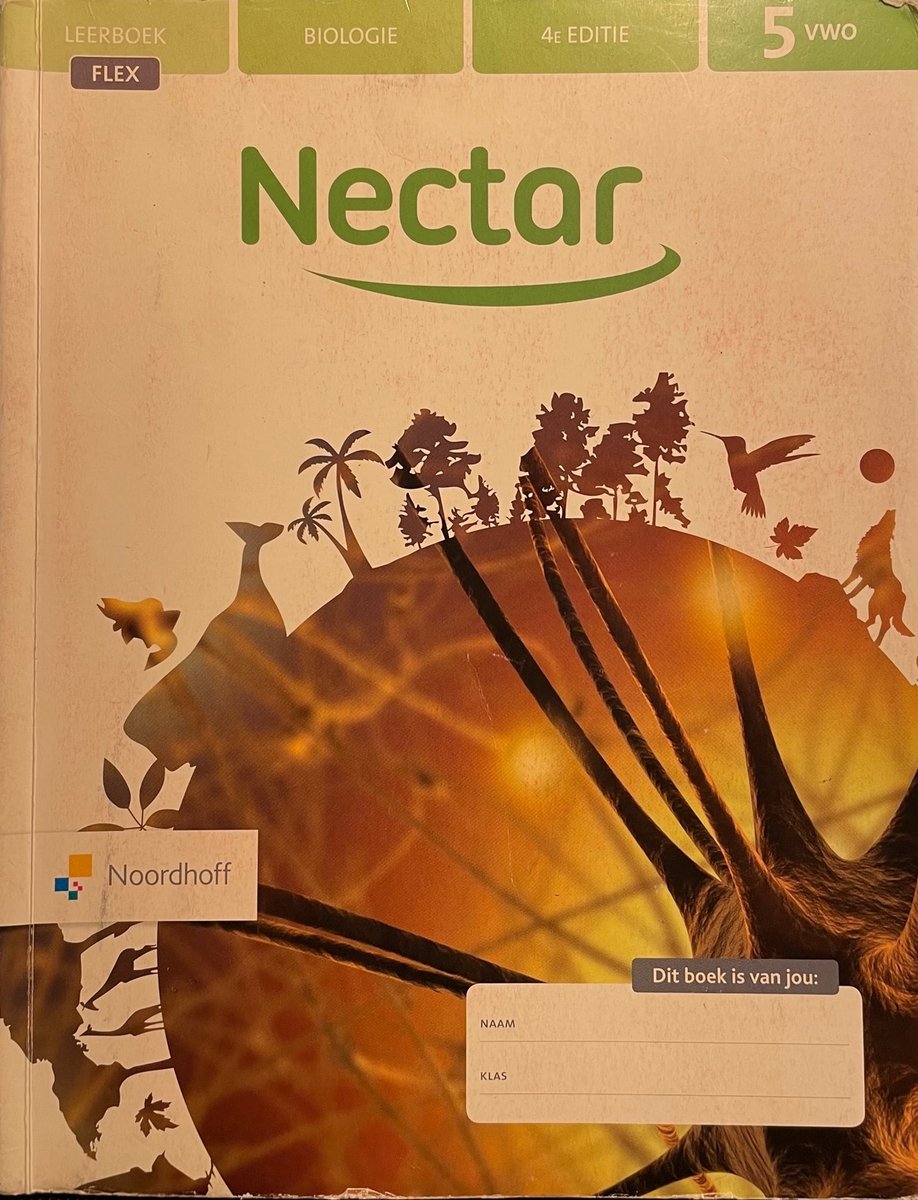 Nectar 4e ed vwo 5 FLEX leerboek