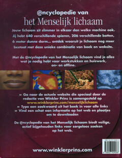 Winkler Prins encyclopedie van het Menselijk lichaam / Winkler Prins achterkant