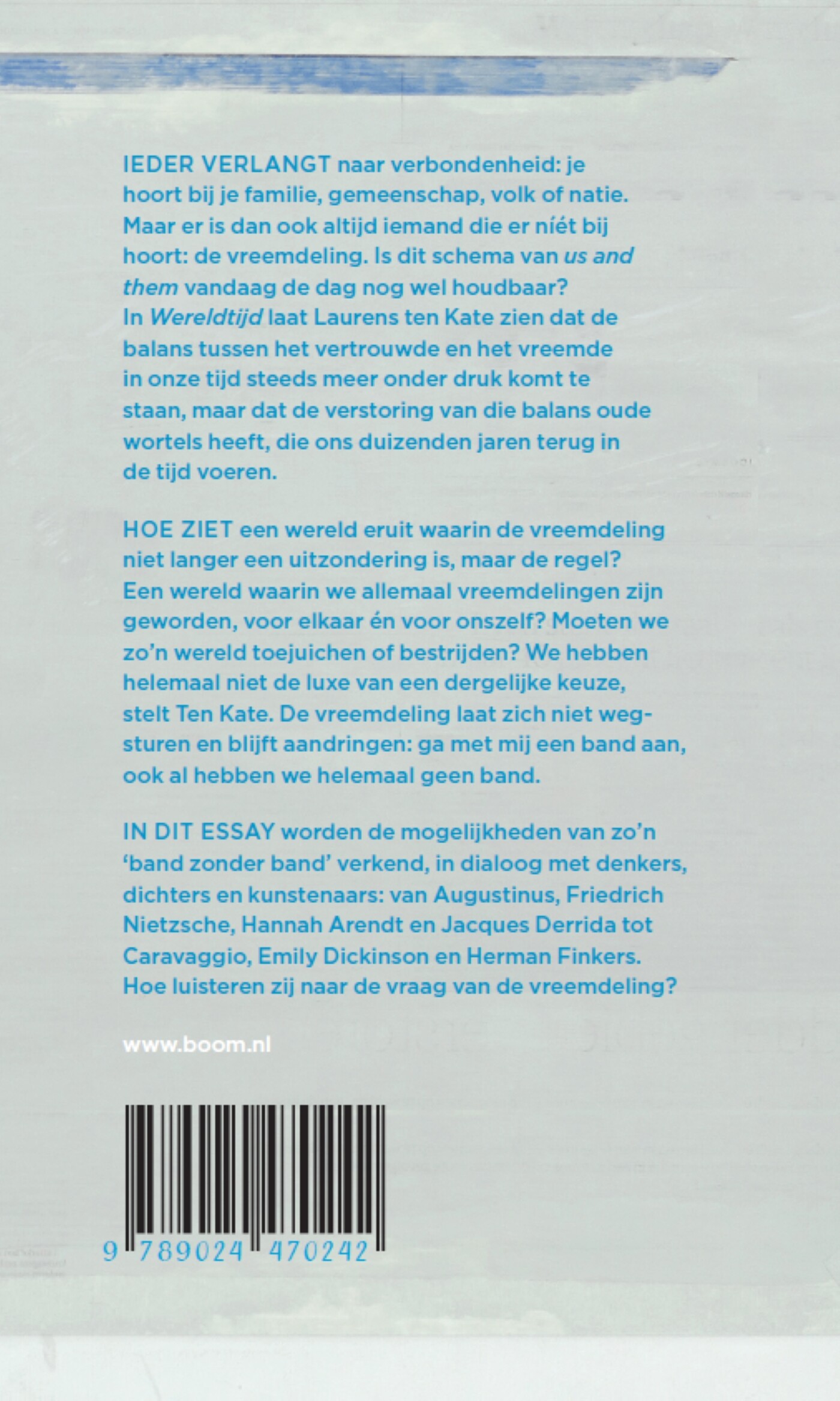 Wereldtijd achterkant