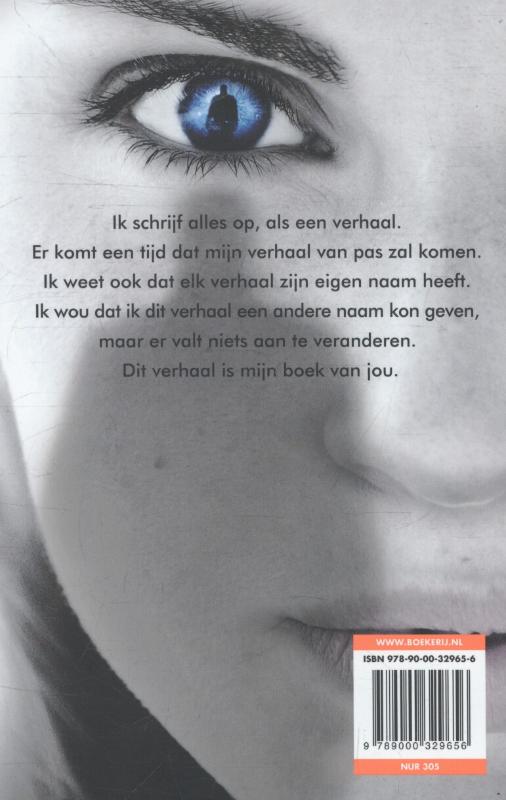 Mijn boek van jou achterkant