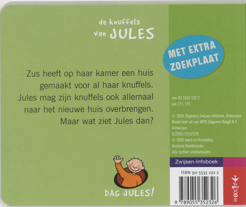 Knuffels van Jules / Dag Jules! achterkant