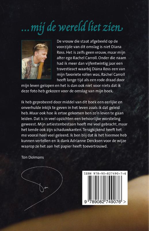 De vrouw die... De vrouw die... achterkant