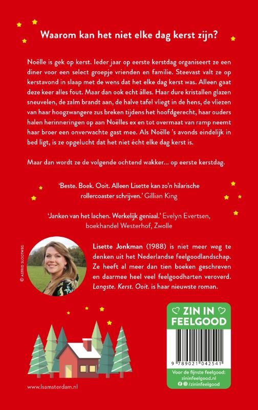 Langste. Kerst. Ooit. achterkant