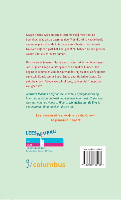 weg of ik schiet! / Krijn en Kaatje / 3 achterkant