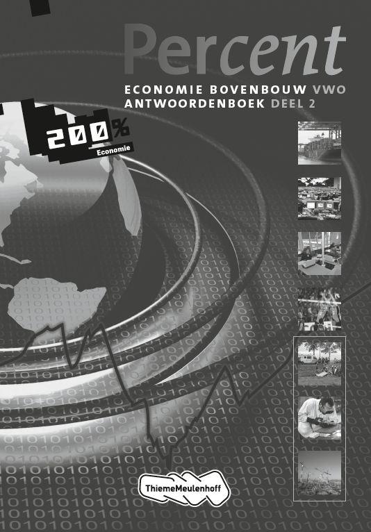 Percent Economie 2e fase 2010 2 VWO Antwoordenboek